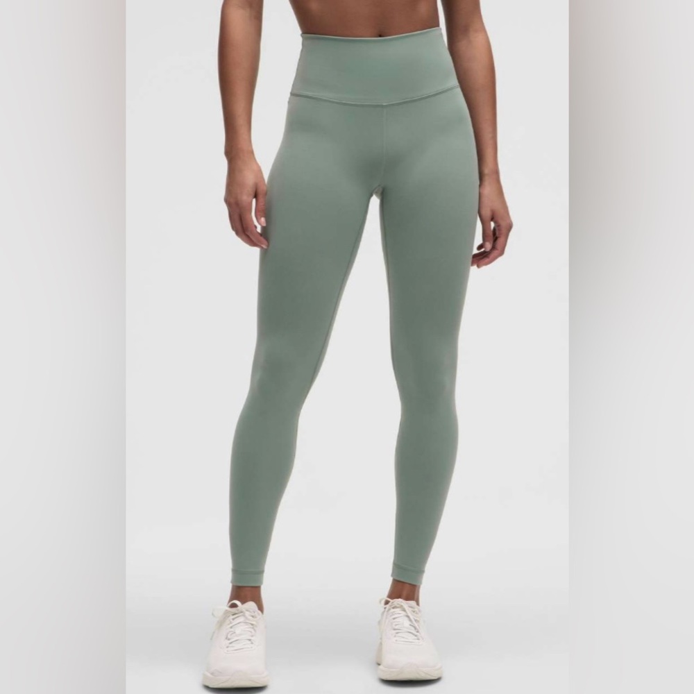 Lululemon NWT Wunder Train High Rise Tights 28” Leggings Crater Blue Size 10